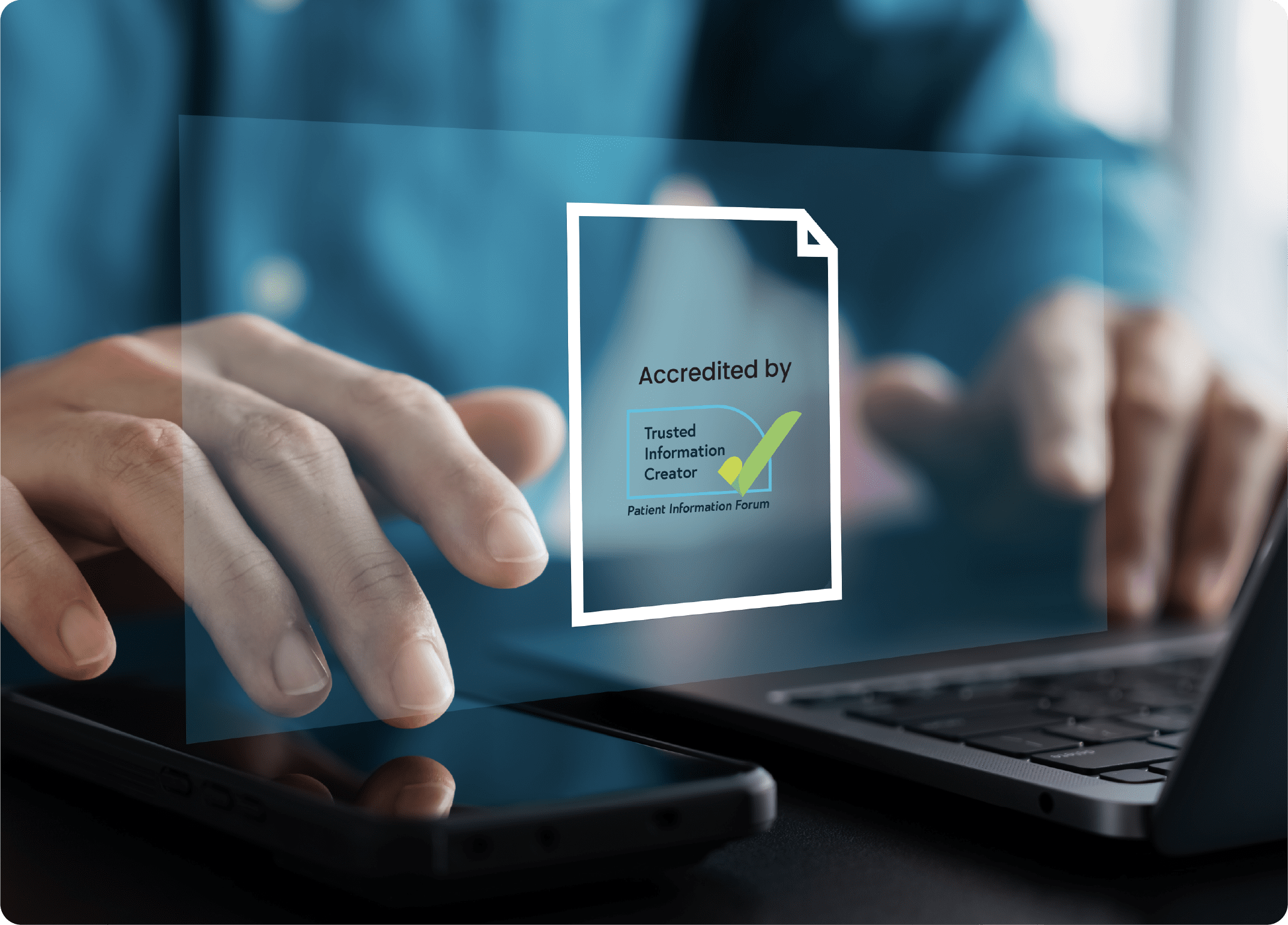 PIF TIK accredited digital patient education materials 